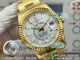 PPM Swiss Clone Gain Weight Rolex Sky-Dweller World Timer Silver Dial Yellow Gold Watch (3)_th.jpg